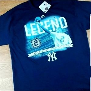 NWT Majestic Derek Jeter Legend Graphic Tshirt L